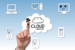 An image of multi-cloud concept
